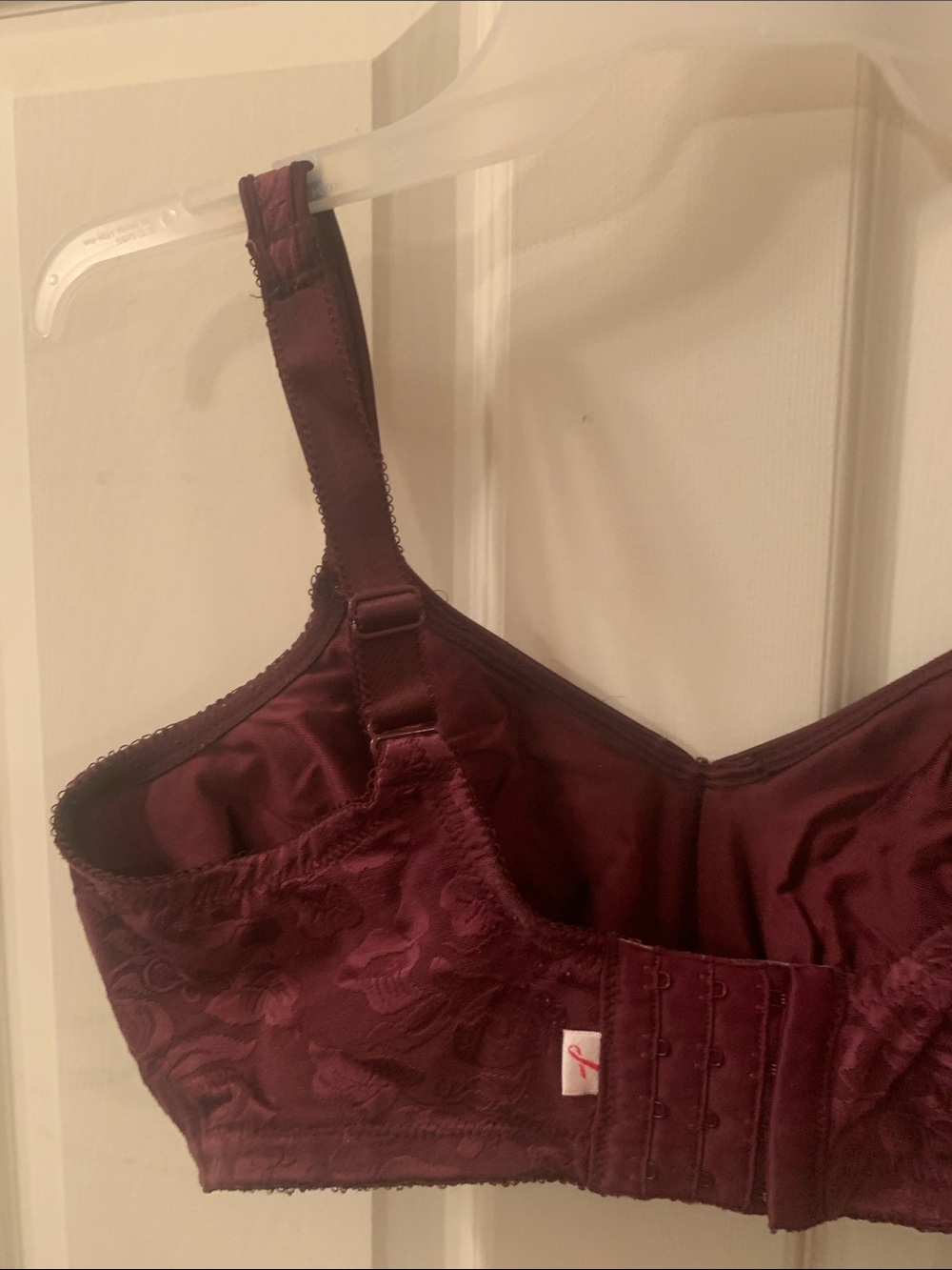 Plum 38DDD Wacoal Awareness Bra Burgundy Underwire - Picture 6 of 7